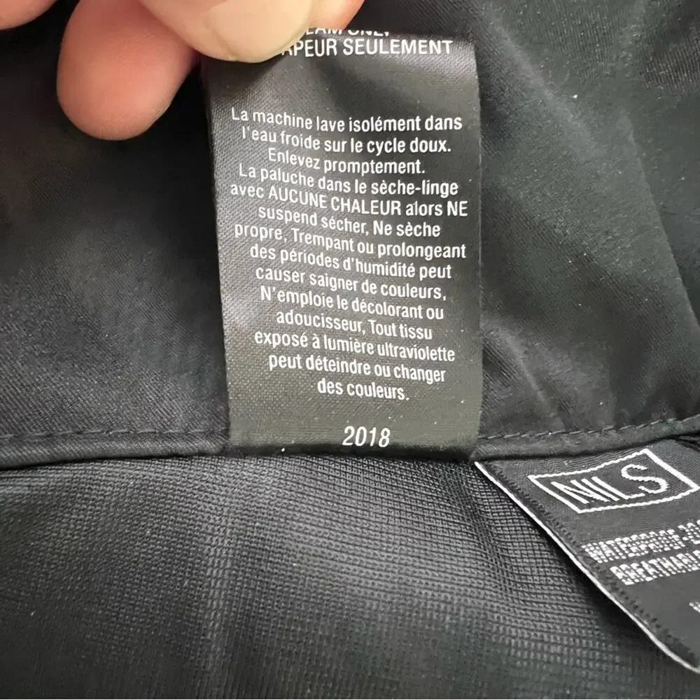 NILS Black Ski Snow Waterproof Outdoor Winter Pants Size 14
